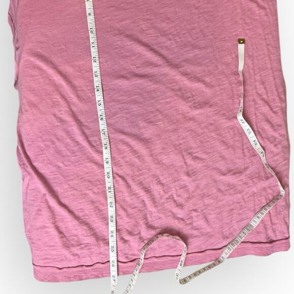 Free People Gardener Layered Look Tee Embellished Lace Sleeves - Picture 10 of 10